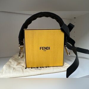 Fendi top handle / shoulder leather bag strap brand new